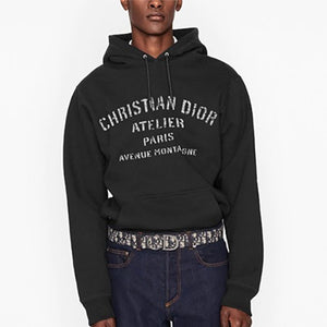 [국내배송] 디올 아뜰리에 파리스 로고 후드티 2color