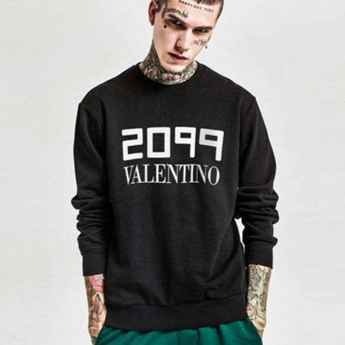 [국내배송/당일출고] 발렌티노 2099 넘버링 로고 기모 맨투맨