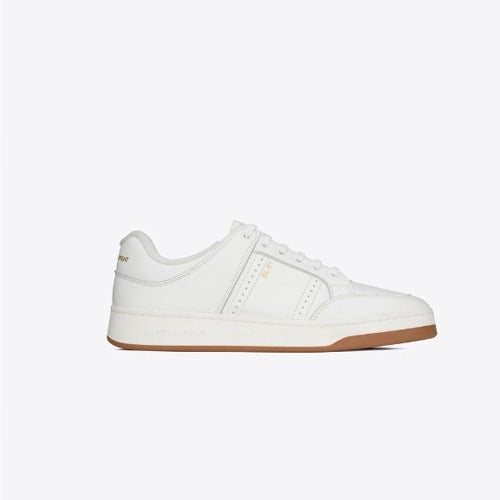 세인트로랑 SL/61 로우탑 스니커즈 화이트 (로제 착용)