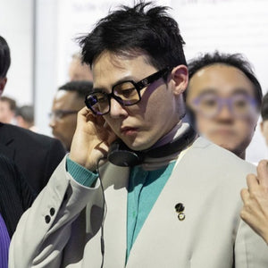 [국내배송] 샤넬 하트 로고 템플 스퀘어 안경 블랙 CH3438 (지드래곤,차정원,오눅 등 착용)