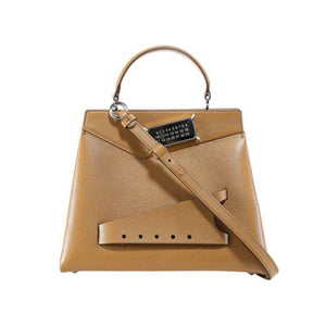 메종마르지엘라 스내치드 탑 핸들백 S/M 베이지