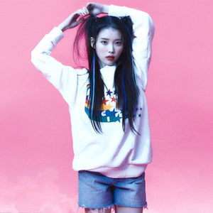 [국내배송/당일출고] 구찌 레인보우 스타 맨투맨 (아이유,이지아 착용)