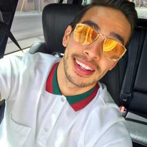 [국내배송/당일출고] 구찌 웹 스트라이프 폴로 카라티 2color