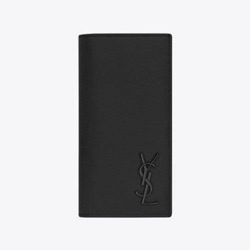 세인트로랑 모노그램 콘티넨탈 장지갑 블랙