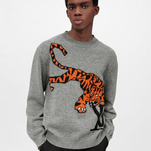 [국내배송] 루이비통 타이거 인따르시아 풀오버 그레이