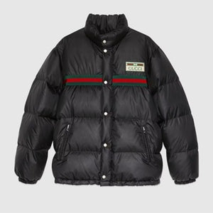 구찌 발수 다운 자켓 블랙 666560