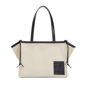 로에베 쿠션 토트백 블랙 S/M