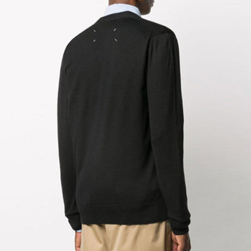 [국내배송] 메종마르지엘라 스티치 브이넥 가디건 - 재입고 -