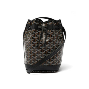 고야드 쁘띠플로 버킷백 블랙