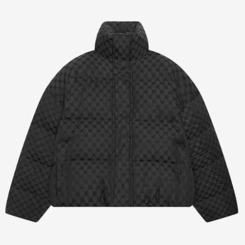 [SALE] 발렌시아가 X 구찌 해커 BB 푸퍼 패딩 자켓 블랙 XL사이즈