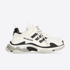 발렌시아가 X 아디다스 트리플S 스니커즈 화이트/블랙