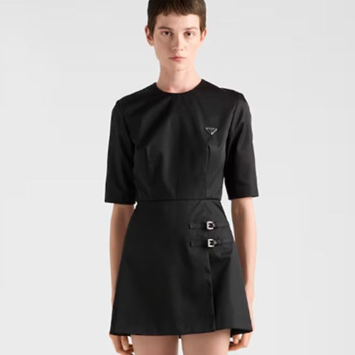 [국내배송] 프라다 리나일론 미니 원피스 블랙