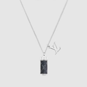 루이비통 모노그램 이클립스 참스 목걸이 M63641 (필릭스 착용)