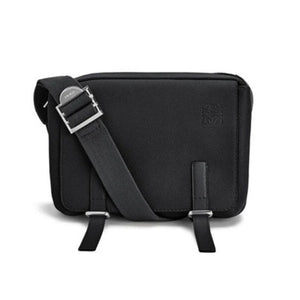 로에베 밀리터리 메신저백 XS 블랙