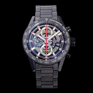 [XF공장] 태그호이어 카레라 크로노그래프 스켈레톤 오토매틱 43mm