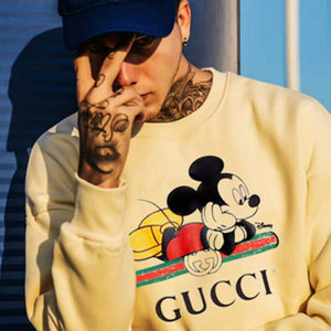 [국내배송/당일출고] 구찌 X 디즈니 미키마우스 프린팅 맨투맨