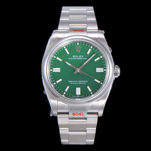 [EW공장] 로렉스 오이스터 Perpetual 칼리버 그린다이얼 36mm