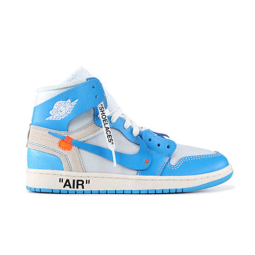 나이키 X 오프화이트 에어조던 1 레트로 하이 파우더 블루