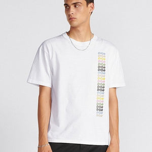 [국내배송] 디올 멀티 시그니처 그래픽 로고 반팔티 2color