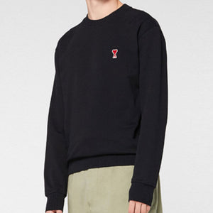 [국내배송/당일출고] 아미 스몰 하트 패치 맨투맨