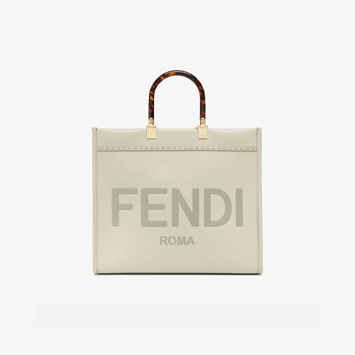 펜디 선샤인 미디엄 쇼퍼백 그린