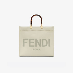 펜디 선샤인 미디엄 쇼퍼백 그린