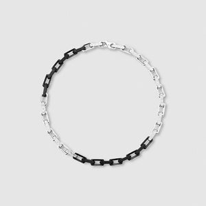 루이비통 모노그램 투톤 체인 목걸이