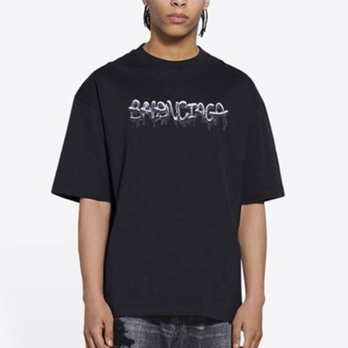 [국내배송] 발렌시아가 슬라임 로고 반팔티 2color - 재입고 -