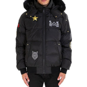 무스너클 콜린턴 봄버 패딩 자켓