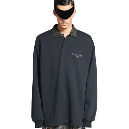 [국내배송] 발렌시아가 유니티 스포츠 롱 슬리브 셔츠 블랙