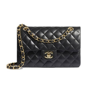 샤넬 클래식 스몰 플랩백 블랙 금장/은장