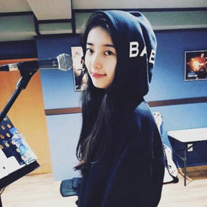 [국내배송/당일출고] 발렌시아가 후드 로고 티셔츠 (수지,홍진영,박서준 착용)