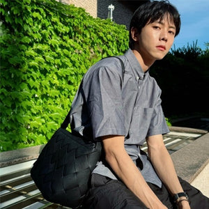 보테가베네타 디아고 호보백 블랙 (주우재 착용)