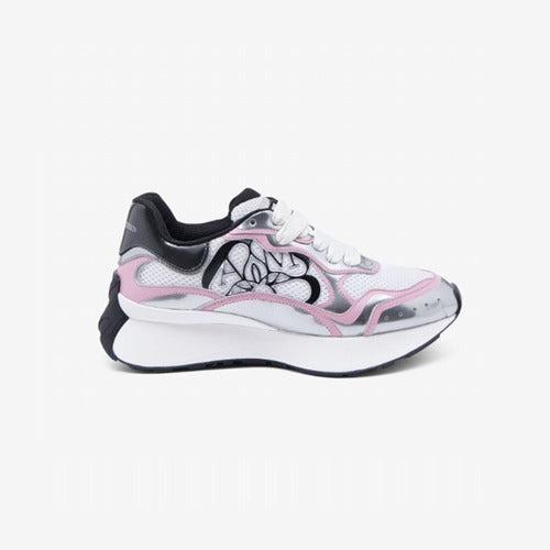 알렉산더맥퀸 스프린트 러너 스니커즈 핑크/실버