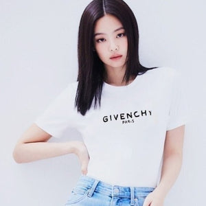 [국내배송/당일출고] 지방시 디스트레시드 빈티지 로고 반팔티 2color (제니,신세경,강다니엘,몬스타엑스 셔누 착용)