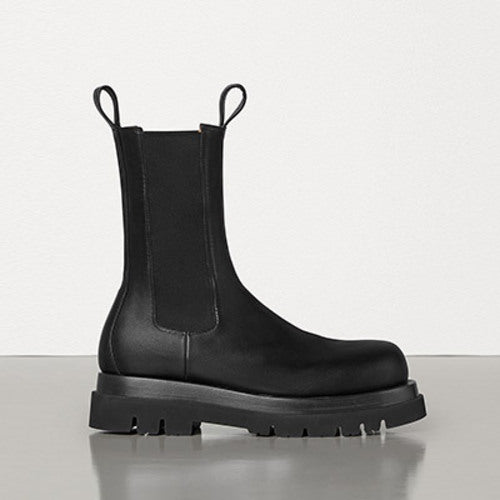 보테가베네타 러그 부츠 블랙 (이시영 착용)