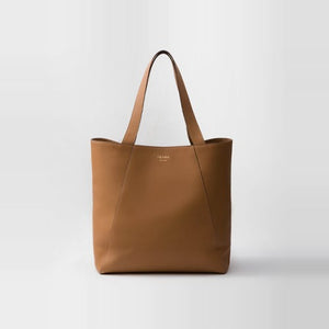 프라다 가죽 토트백 브라운 2VG122