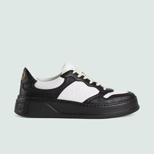 구찌 GG 엠보스 스니커즈 화이트/블랙