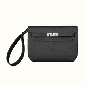 에르메스 켈리 데페슈 25 블랙 은장/금장