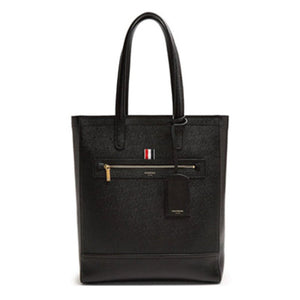 톰브라운 페블 그레인 레더 토트백