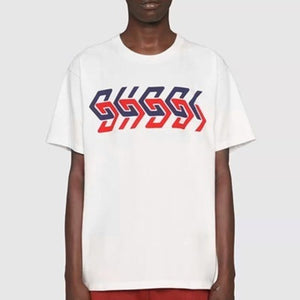 [국내배송] 구찌 미러 프린트 반팔티 2color