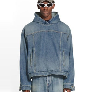 [국내배송] 발렌시아가 데님 풀오버 자켓