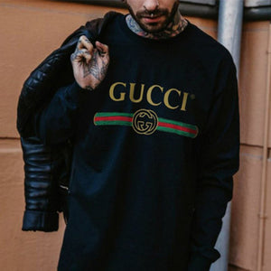 [국내배송/당일출고] 구찌 페이크 로고 맨투맨