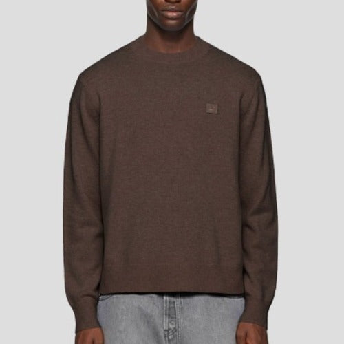 [국내배송] 아크네스튜디오 페이스 패치 크루넥 남성용 니트 5color