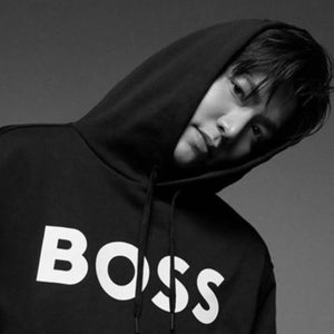 [국내배송/당일출고] 휴고보스 로고 후드티 (이민호 착용)