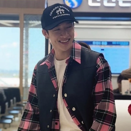 [국내배송] 크롬하츠 세메터리 크로스 메시 트러커 캡 블랙 (현아,방찬 착용)