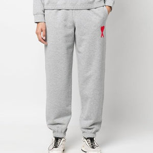 [국내배송] 아미 체인 스티치 하트 로고 조거 팬츠 3color