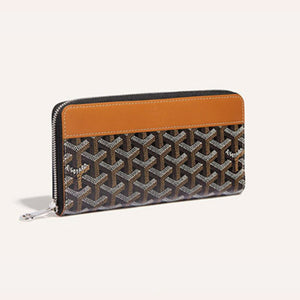 고야드 마티뇽 장지갑 블랙/브라운