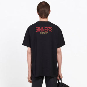 [국내배송] 발렌시아가 시너스 반팔티 2color