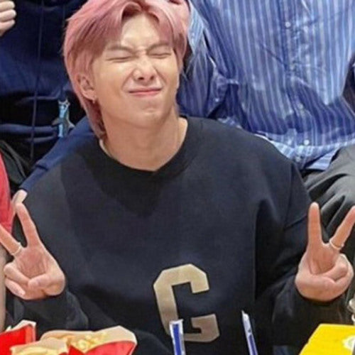 [국내배송/당일출고] 피어오브갓 G 로고 맨투맨 (이민호,RM 착용)